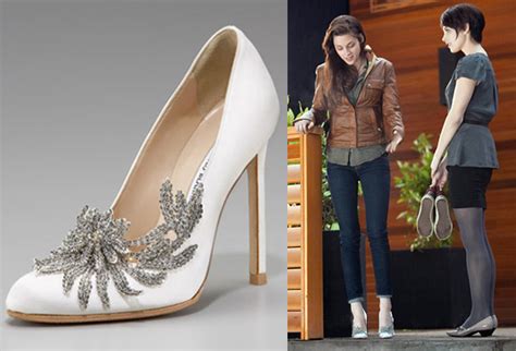 fake bella swan wedding shoes|manolo blahnik twilight wedding shoes.